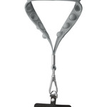 Push Pop Wrist Strap Keychain With Phone Holder