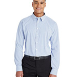 Men's CrownLux Performance® Micro Windowpane Woven Dress Shirt